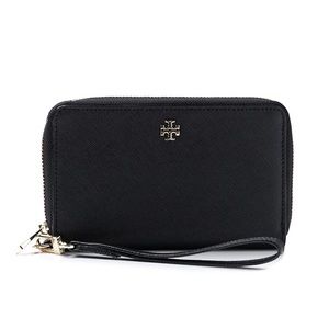 Tory Burch Robinson Zip Around Wristlet